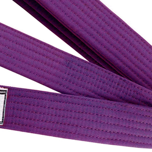 Cinturón de Karate hecho a medida Unisex 2025, alta calidad, venta al por mayor, Material de seda hecho, logotipo impreso, precio competitivo para MMA Martial - Product Image 3