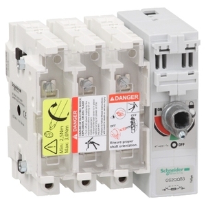 Per SCHNEIDER ELECTRIC TeSys GS2QQB3 Interruttore Sezionatore a 3 Poli con Fusibile da 400A BS B1 B2 B3 B4 - Product Image 1