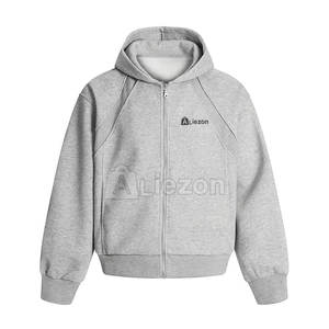 Low MOQ High Quality <b>Men</b> <b>Zip</b> up <b>Hoodie</b> 100% Cotton Custom Color & Design Customized Printed <b>Men</b> Hoodies - Product Image 1
