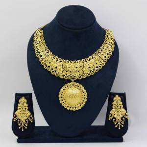 Traditional Gold Plated Forming Necklaces Special Occasion Fashion Jewelry for Women <b>Copper</b> & Brass Chapado En Oro Oro Laminado - Product Image 1