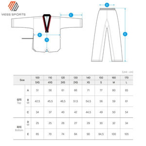 Uniformes de artes marciales personalizados para hombres y mujeres, ropa de combate, kárate, bajo precio, nueva calidad - Product Image 6