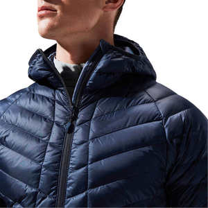 Chaqueta Acolchada Ligera de Alta Calidad para Hombre, Chaqueta de Invierno con Capucha, Chaqueta Ajustada a Prueba de Viento, Chaqueta de Invierno Acolchada - Product Image 6