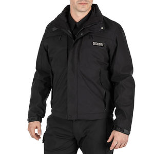 Blouson Bomber de Sécurité Sportif à Capuche pour Homme, Enduit, Coupe-Vent, Réfléchissant, Professionnel, avec Logo Frontal, Écologique - Product Image 4