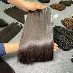 Cabello vietnamita de alta calidad Color natural Hueso sedoso Paquetes de cabello liso Proveedor al por mayor Tejido de cabello liso de hueso - Product Image 6