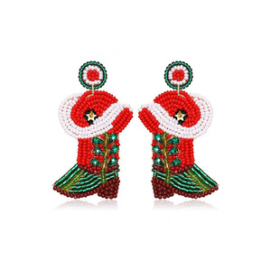 Boucles d'oreilles de Noël New Fashion pour femmes et filles Cute Spooky Acheter maintenant au meilleur prix - Product Image 3