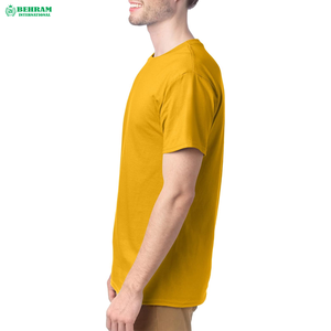 เสื้อยืดคอกลมแขนสั้นทรงปกติสำหรับผู้ชาย ผลิตจากผ้าโพลีเอสเตอร์/คอตตอน น้ำหนักเบา คุณภาพสูง ระบายอากาศได้ดี เป็นมิตรต่อสิ่งแวดล้อม แห้งเร็ว - Product Image 3