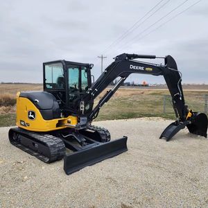 Mini-excavatrice hydraulique sur chenilles Johnn Deerre 2025, haute performance, 60P, 6,6 tonnes, personnalisée, fournie par CAT, FR Cat 325 - Product Image 1