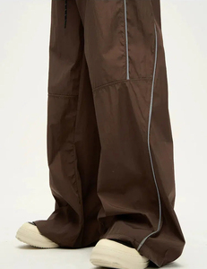 <b>Women's</b> Customised 100% Cotton Terry <b>Jogger</b> Sweatpants <b>Straight</b> <b>Leg</b> Oversized Flared Design Winter Style Custom Printed Lace - Product Image 3