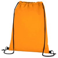 Venta al por mayor de bolsas promocionales con cordón bolsa personalizada de poliéster lavable característica personalizada bolsa con cordón