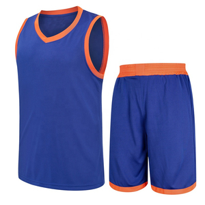 Uniforme vierge de basket-ball universitaire personnalisé pas cher de bonne qualité en maille Vente en gros Vêtements de basket-ball pour jeunes Vêtements de sport Vente en gros - Product Image 3