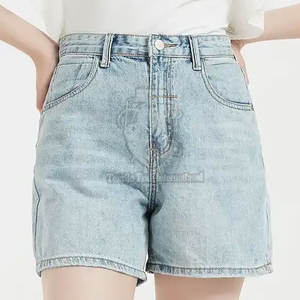 Service OEM, vente en gros, shorts en jean pour femmes sur mesure, nouvelle collection, shorts à marque privée pour femmes, shorts respirants pour femmes - Product Image 2