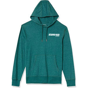 Sweatshirts à capuche de haute qualité bon marché 100% polyester pull à capuche complet surdimensionné sweat à capuche en coton mélangé - Product Image 6