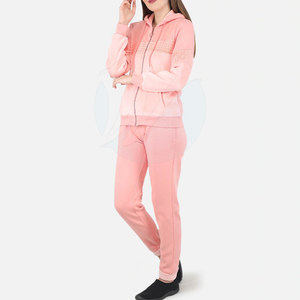 ชุดวอร์มผู้หญิงแขนยาวผ้าคอตตอนโพลีเอสเตอร์แห้งเร็ว - Product Image 2