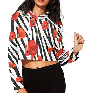 Made In High Quality Material <b>Women</b> Crop <b>Top</b> Hoodies Outdoor Use Quick Dry <b>Women</b> Crop <b>Top</b> Hoodies - Product Image 4