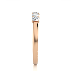 Export Selling Womens Diamond Ring Low MOQ Wholesale Jewelry 925 Sterling Silver Luxury Moissanite <b>Row</b> Ring from India - Product Image 4