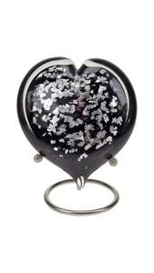 Urne funéraire en métal rouge antique de qualité supérieure, en forme de cœur, pour cérémonie de crémation, utilisations décoratives, urne de crémation étonnante, style américain - Product Image 2