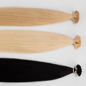 Extensiones de Cabello Indio de Punta Plana de la Mejor Calidad, Cutículas Alineadas, 100% Cabello Suave de Alta Calidad - Product Image 3