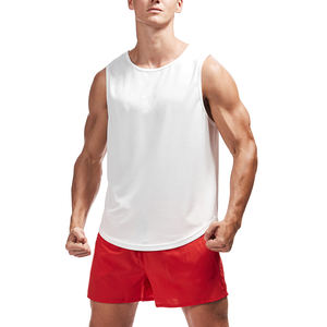 Camiseta sin mangas de secado rápido con logotipo personalizado para gimnasio y fitness - Product Image 4