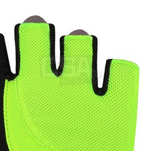 Guantes de Ciclismo de diseño personalizado de servicio OEM a la venta guantes de Ciclismo de medio dedo hechos en Pakistán - Product Image 4