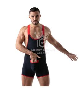 2025 nouveauté personnalisé lutte Singlet hommes gym fitness porter en gros Sublimation fitness Gear - Product Image 6
