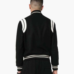 Nueva mejor calidad personalizada adultos y jóvenes béisbol Letterman chaqueta Color personalizado Logo High Street béisbol invierno hombre chaquetas - Product Image 4