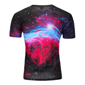 2025 T-Shirt de sublimation solide de style classique de haute qualité dernière conception 100% Polyester écologique pour la vente en ligne - Product Image 2