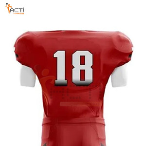 Uniforme de fútbol americano de alta calidad y bajo precio hecho de 100% poliéster, uniforme de fútbol americano - Product Image 5