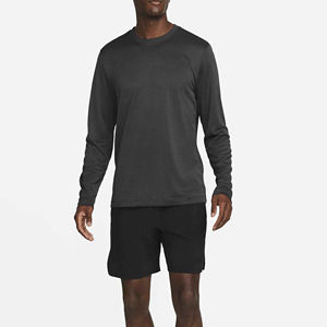 Men's High Quality 100% Cotton Full Sleeve T-<b>Shirt</b> Breathable Long Arm Fashion <b>Shirt</b> with Plain Print Size XL - Product Image 3