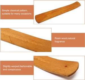 Wooden <b>Incense</b> <b>Sticks</b> <b>Holder</b> Lightweight <b>Incense</b> Burner Ash Catcher Wooden <b>Incense</b> Tray for Home Fragrance Decor or Hotel - Product Image 3