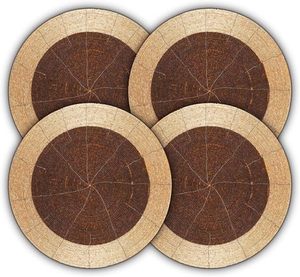 Handcrafted <b>Round</b> Beaded <b>Placemats</b> for Dining Table Wedding Christmas Decoration Family Gathering Parties - Product Image 1