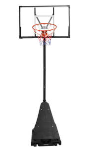 Panier de basket-ball portable professionnel avec mécanisme de levage et hauteur réglable - Product Image 1