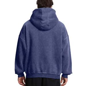 Nuevo diseño, superventas, sudaderas con capucha para hombre, lavado ácido, 100% básicos, mezcla de algodón, bajo Moq, venta al por mayor, sudaderas con capucha transpirables para hombre - Product Image 2