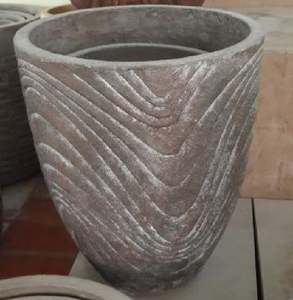 [Leo Nguyen Le] - Vente en gros de pots en céramique émaillée pour l'extérieur, best-sellers, poterie de jardin, pot de fleurs Atlantis. - Product Image 5