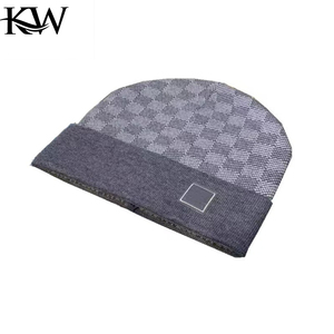 Warm Knitted Beanie Hat Custom Embroidery Design Stretchable <b>Skull</b> <b>Cap</b> For <b>Men</b> And Women Ideal For Winter Street Style Fashion - Product Image 1
