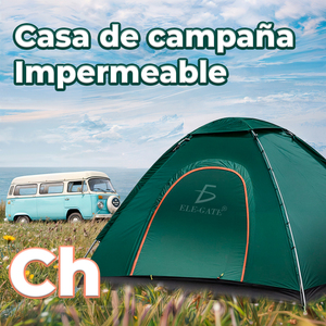 Tenda Estiva Super Leggera per 2 Persone, Una Camera da Letto, in Tessuto Oxford con Pali in Alluminio e Fibra di Vetro per Campeggio all'Aperto - Product Image 5