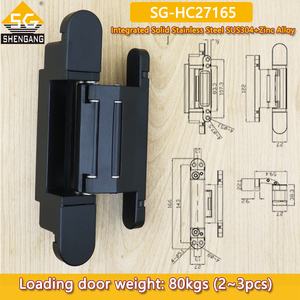 2D porta regolabile <span class=keywords><strong>cerniere</strong></span> nascoste pesanti <span class=keywords><strong>in</strong></span> acciaio inox cerniera <span class=keywords><strong>per</strong></span> 80kg di peso della porta esterno interno <span class=keywords><strong>in</strong></span> <span class=keywords><strong>alluminio</strong></span> sistema di porta - Product Image 4