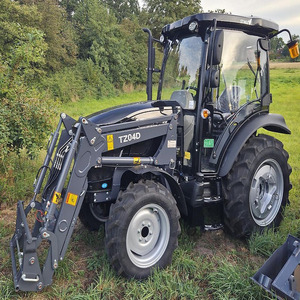 HIGH PERFORMANCE LOVOL M604 TB-2 6OHP TRACTOR FRONT LOADER 4IN1 BUCKET <b>PALLET</b> <b>FORKS</b> SPEARS 5FT SLASHER EPA CE APPROVED FOR SALE - Product Image 1