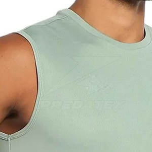 Ropa de moda informal, nuevas camisas sin mangas de moda para hombres, 100% de algodón de punto, transpirable, de secado rápido, gran oferta, elegante y genial - Product Image 5