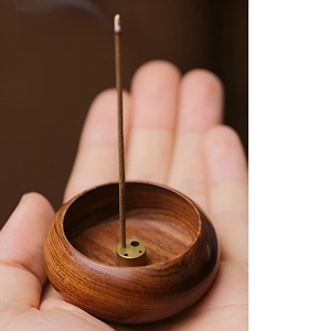 Elegant Arabic Incense Burner Set <b>Resin</b> Wooden Bakhoor for Ramadan & Eid Perfect Gift for Incense Lovers - Product Image 2