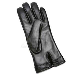 Gants en cuir pour homme avec écran tactile, doublure en laine respirante et écologique, personnalisables pour la mode d'hiver, la conduite et les activités de plein air - Product Image 2