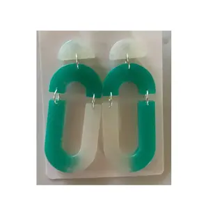 คุณภาพที่ดีที่สุด4-มือโลหะเมล็ดลูกปัดต่างหูทำด้วยมือเรซิ่น/tessel/ โลหะ/เมล็ดพันธุ์ลูกปัดเครื่องประดับแฟชั่นคุณภาพไร้ที่ติ - Product Image 2