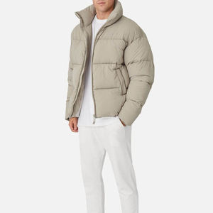 Fabricant Offre Spéciale vestes d'hiver pour hommes Logo personnalisé Veste d'hiver rembourrée en duvet rembourré pour hommes en velours côtelé - Product Image 6