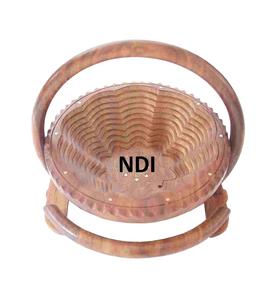 Panier de fruits décoratif incurvé à la main de bonne qualité utilisation de la restauration comptoir centres de table décoratifs support de panier de fruits utilisation - Product Image 2