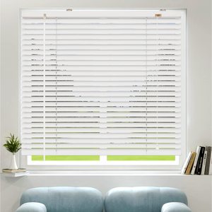Persianas Horizontales de Madera Eléctricas Integradas para Ventanas, Precio de Fábrica al por Mayor - Product Image 1