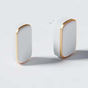 Sonnette audio Bluetooth intelligente sans fil portée de 150m lampe de poche LED téléphone de porte à la maison avec 36 sonneries de porte de sécurité musicales - Product Image 1