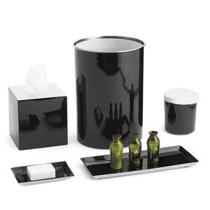 ชุดห้องน้ำสแตนเลสสตีล 7 ชิ้น รุ่นรักษ์โลก สีดำด้าน - Product Image 5