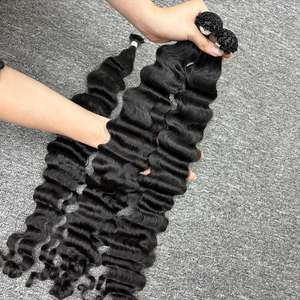 Extensiones de Cabello Humano Natural Liso Virgen Vietnamita de Alta Calidad, de un Solo Donante, Doble Trama, No Remy, a Granel - Product Image 2