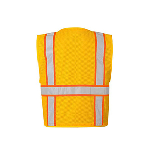 เสื้อกั๊กนิรภัยแขนกุดระบายอากาศสะท้อนแสงเสื้อกั๊กรักษาความปลอดภัยสีต่างๆมองเห็นได้ชัดเจน2025ดีไซน์ที่ดีที่สุด - Product Image 4