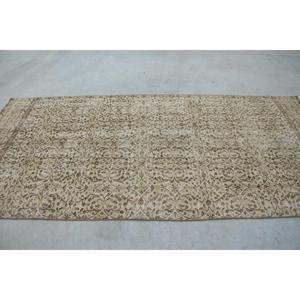 Alfombra Vintage Grande de 4.7x9.8 pies, Alfombra Turca Marrón Ombré - Product Image 2