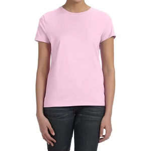 Camisetas Gráficas Casuales de Talla Grande para Mujer al por Mayor, Corte Regular, 100% Poliéster, Secado Rápido, Ecológicas, Transpirables, de Verano - Product Image 4